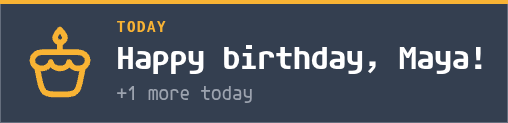 Celebrations