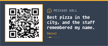 Message wall