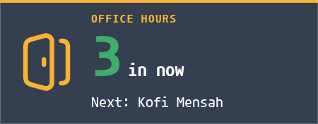 Office hours
