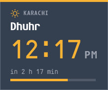 Prayer times