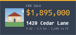 Property listings